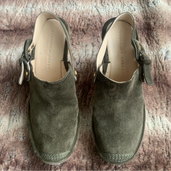 Veronica Beard Seki Espadrille Wedge Military - Picture 2 of 10